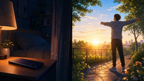 Blue light at night vs morning light: which matters more?