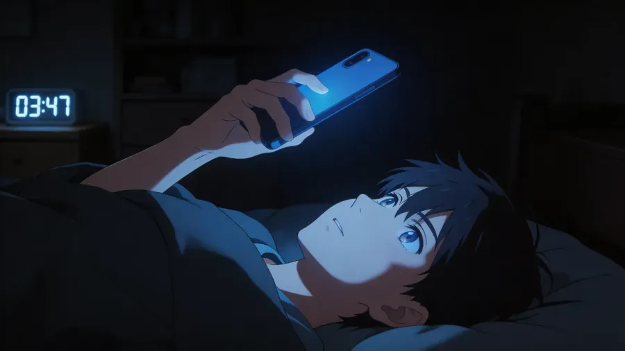 Blue light and circadian disruption: How screens are aging you at night
