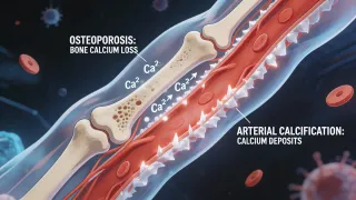 カルシウム・パラドックス：多すぎると動脈を老化させ、少なすぎると骨を老化させる