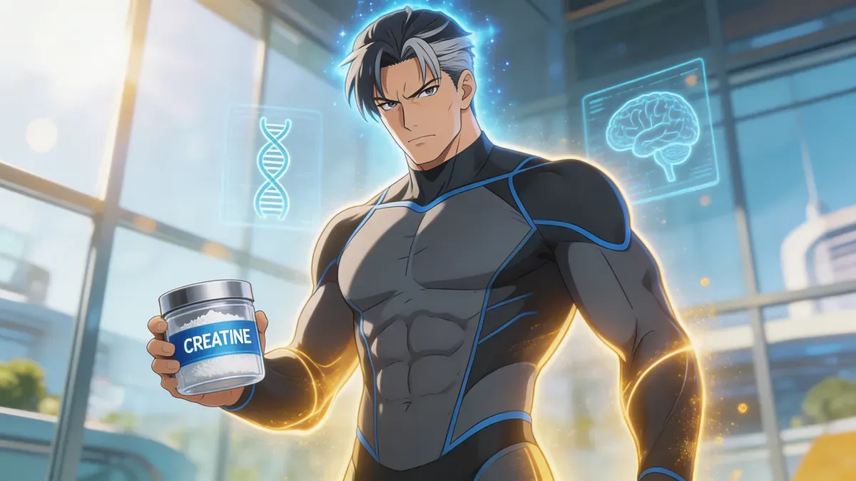 Creatine after 40: Beyond muscles to brain and longevity