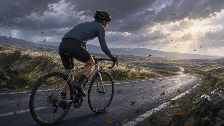 Cykling i vind: tempohållning i motvind och säkerhet i sidvind