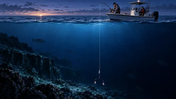 Pesca em grande profundidade para iniciantes: montagens, controle de profundidade e segurança