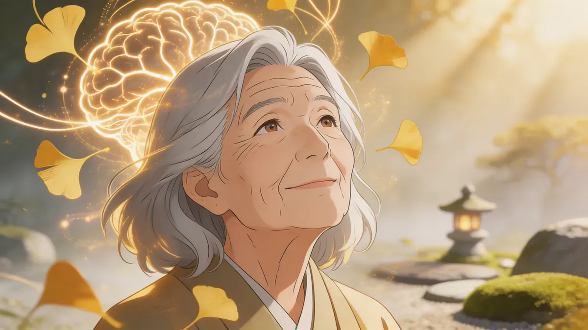 Ginkgo biloba: cerebral circulation and cognitive aging
