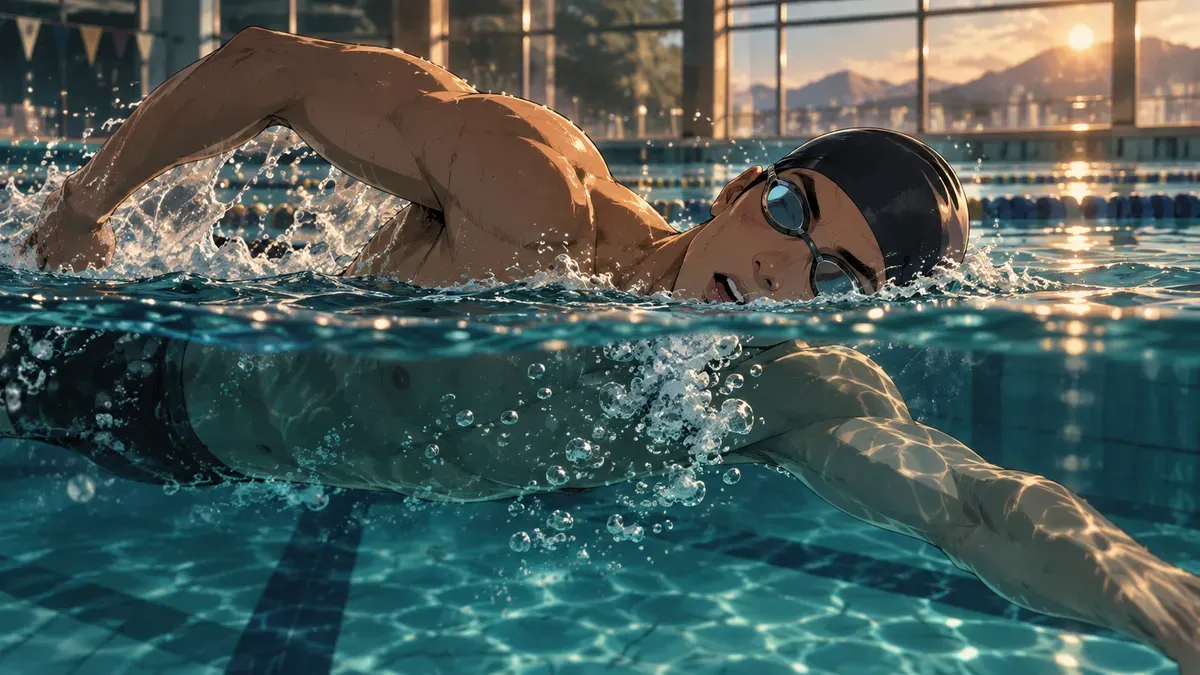 איך לנשום בשחיית חתירה: תזמון, קצב ותרגילים