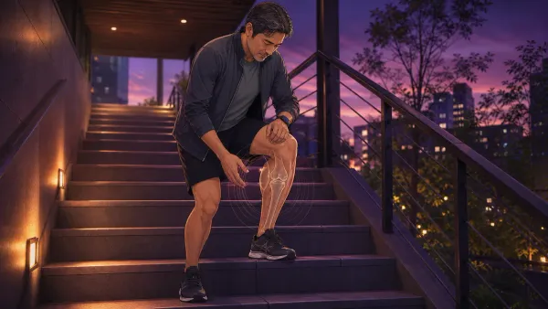 Хруст и боль в колене: когда подозревать остеоартроз