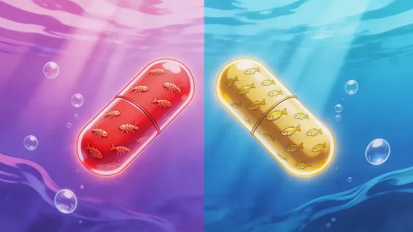 Aceite de krill vs aceite de pescado: biodisponibilidad, coste y cuál elegir