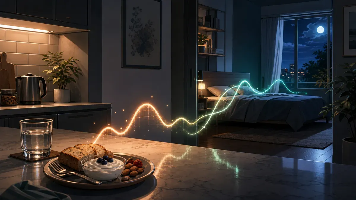 Late eating vs poor sleep: which drives worse glucose?