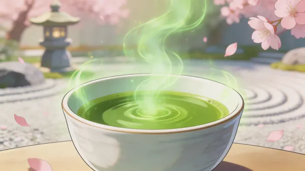 Matcha green tea: EGCG, L-theanine and longevity
