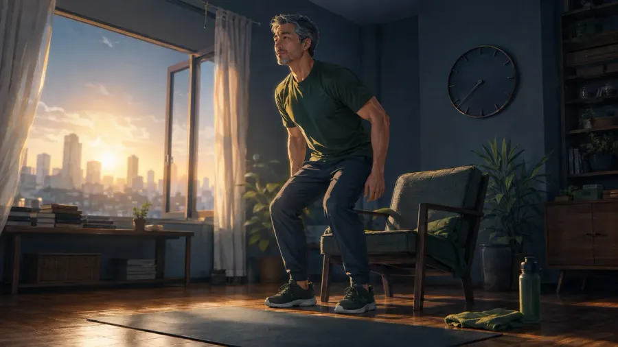 Cara mulai olahraga lagi setelah jeda dengan latihan 10 menit