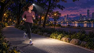 夜跑指南：能見度、路線與更安全的訓練