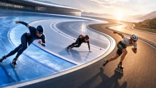 Hastighetsåkning på skridskor: långbana, short track och inline