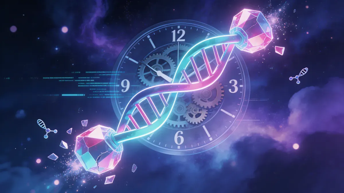 Telomere shortening: The cellular clock that counts down your age