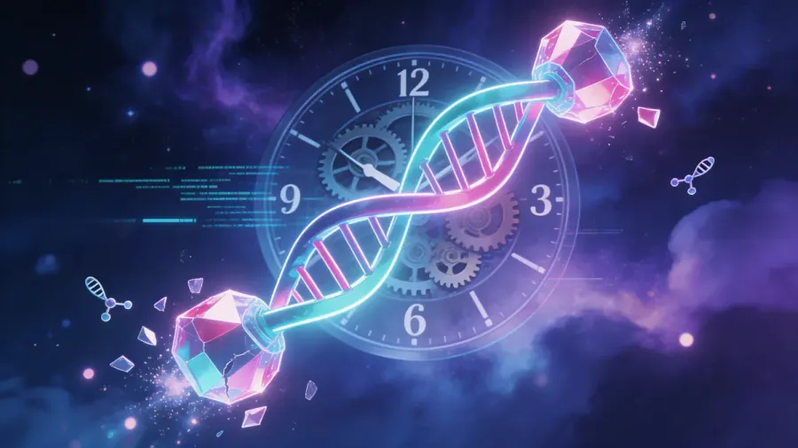 Telomere shortening: The cellular clock that counts down your age
