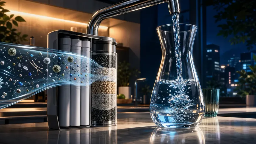 Filtre de apă pentru PFAS și microplastice: ce ajută cu adevărat
