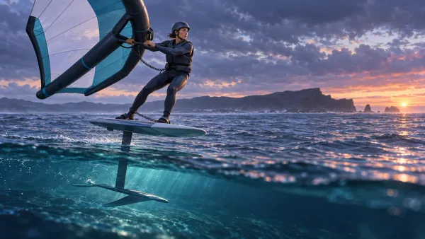 Wing foiling for beginners: gear, technique, wind, and safety